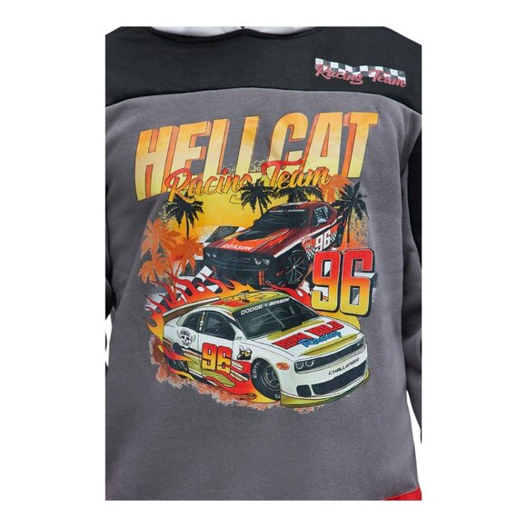 Reason Dodge Hellcat Racing Team Hoodie Sweater Black - Picture 3 of 9